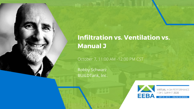 Infiltration vs. Ventilation vs. Manual J